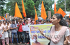 Students of Govt Womens College, Balmatta protest against non-appointment of lecturers
